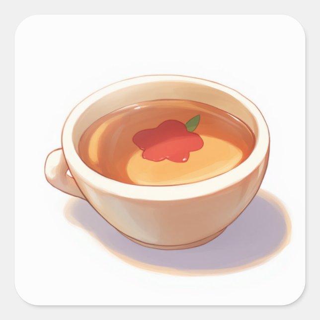 Adesivo Quadrado Vinheta do Lover-de-Cuta (Frente)