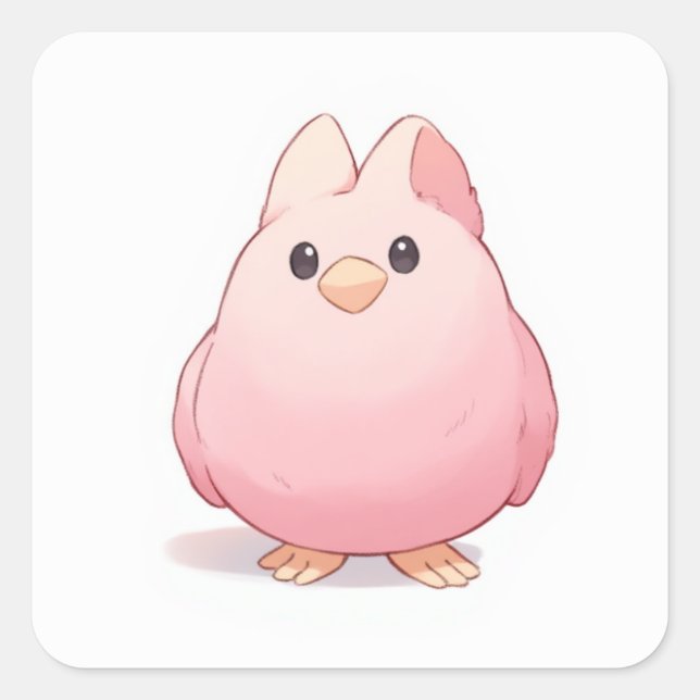 Adesivo Quadrado Vinheta do Lover Reprodutor (Frente)