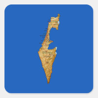 Vinheta do Mapa de Israel