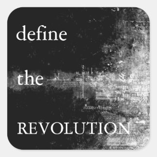 Adesivo Quadrado Vinheta DTR