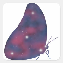 Adesivo Quadrado Vinheta Escuro Morpho Starscape