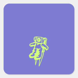 Adesivo Quadrado Vinheta Espaçadora