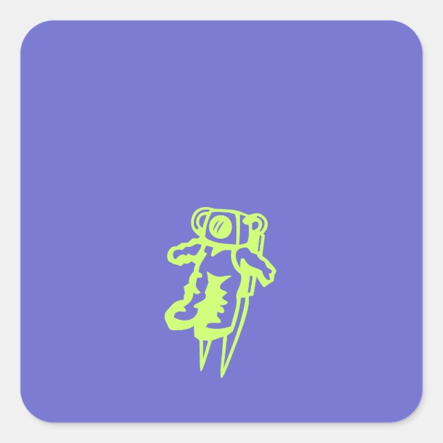 Adesivo Quadrado Vinheta Espaçadora (Frente)