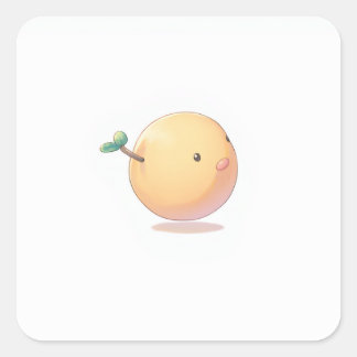 Adesivo Quadrado Vinheta Estética Whimsical