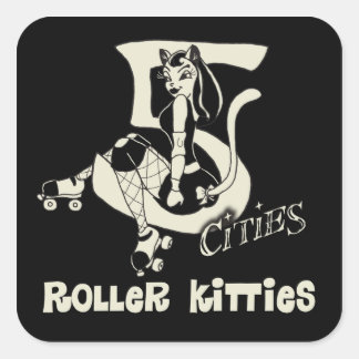 Adesivo Quadrado Vinheta grande 5CRK