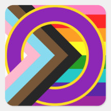 Vinheta Indicador de Orgulho Retroativo 8 Inclusiv