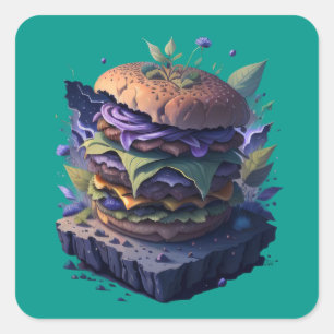 Adesivo Quadrado Vinheta legal