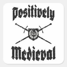 Adesivo Quadrado Vinheta Medieval Possivelmente SCA