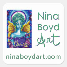 Vinheta Nina Boyd Art (quadrada)