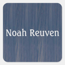 Adesivo Quadrado Vinheta para a Coleção Oceânica Simples