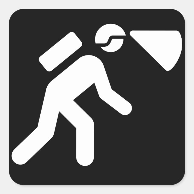 Adesivo Quadrado Vinheta para-choques (Frente)