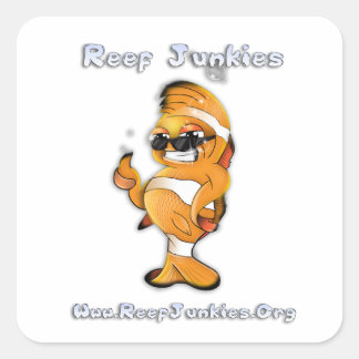 Adesivo Quadrado Vinheta Praça Clownie