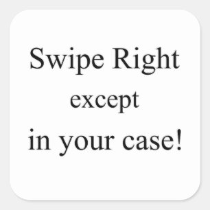 Adesivo Quadrado Vinheta-prego, virar para a direita