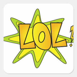 Adesivo Quadrado Vinheta Quadrada Lol