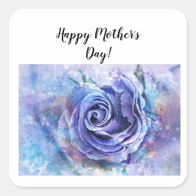 Adesivo Quadrado Vinheta-quadrada-mãe (Frente)