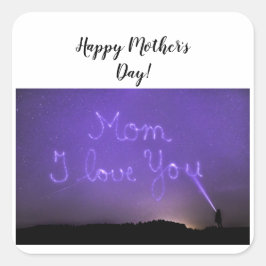 Adesivo Quadrado Vinheta-quadrada-mãe