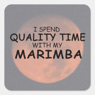 Adesivo Quadrado Vinheta Quadrada Marimba de Qualidade