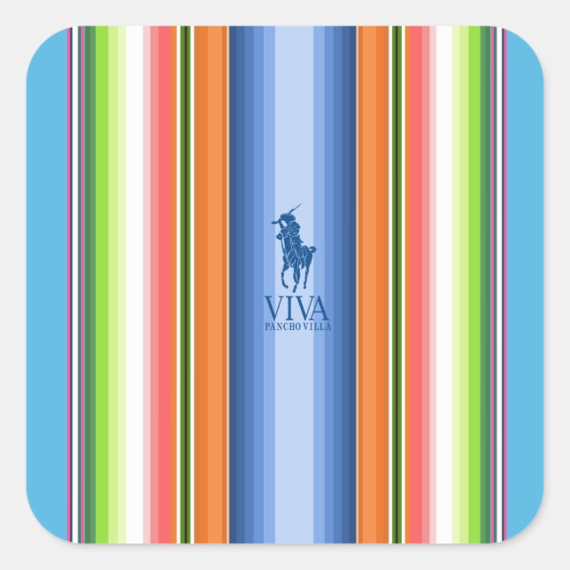 Adesivo Quadrado vinheta VIVA (Frente)