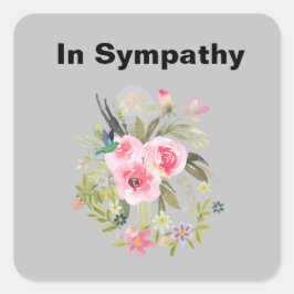 Adesivo Quadrado Vinhetas