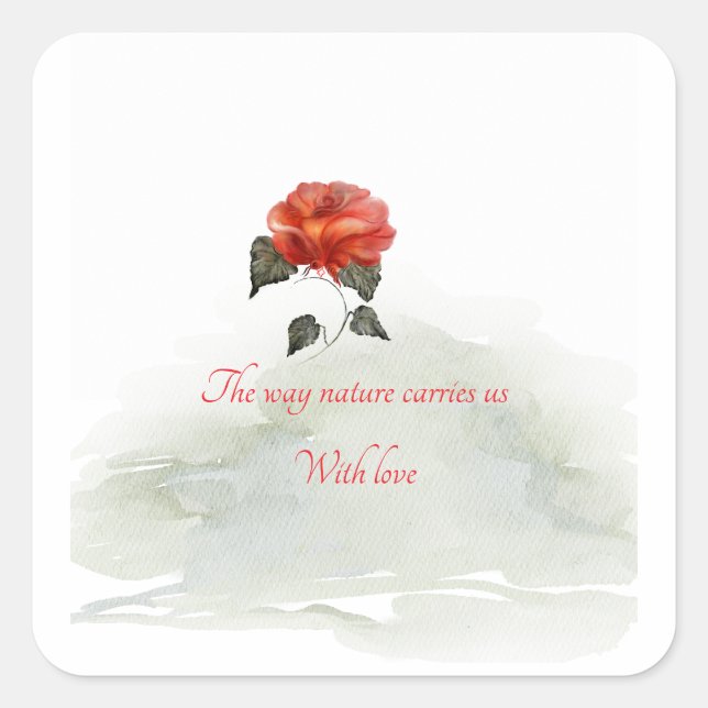 Adesivo Quadrado Vinhetas (Frente)