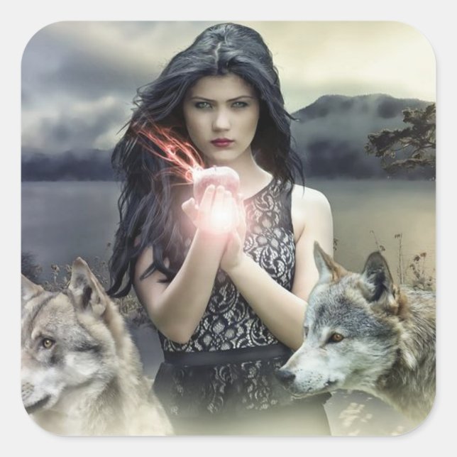 Adesivo Quadrado Vinhetas (Frente)