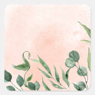 Adesivo Quadrado Vinhetas