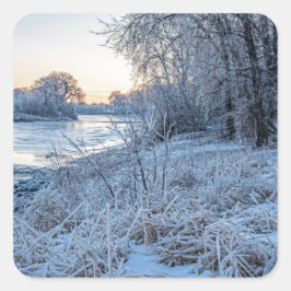 Adesivo Quadrado Vinhetas