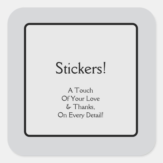 Adesivo Quadrado Vinhetas (Frente)