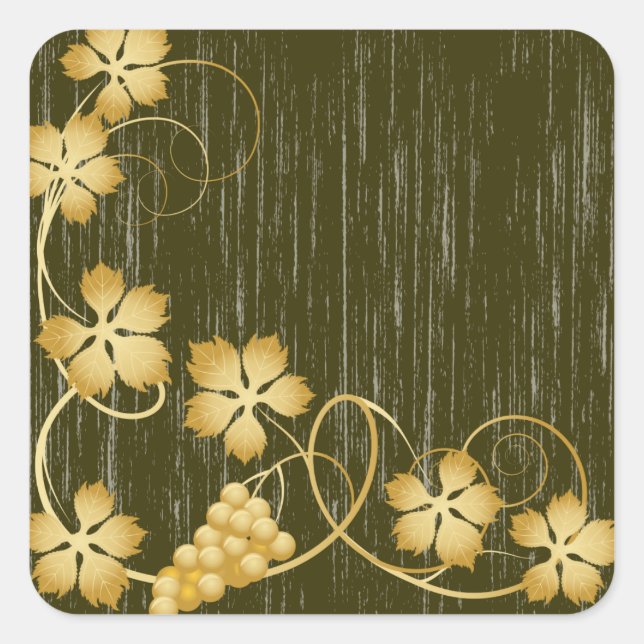 Adesivo Quadrado Vinhetas (Frente)