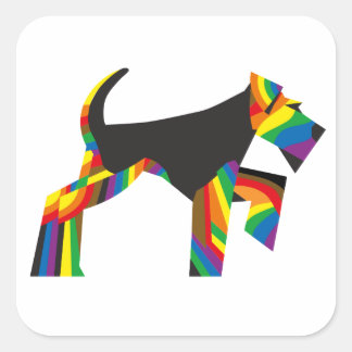 Adesivo Quadrado Vinhetas