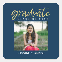 Adesivo Quadrado Vinhetas de graduação de cores editáveis, especial