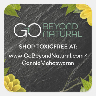 Adesivo Quadrado Vinhetas de ligação replicadas (Escuro)