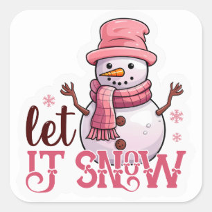 Adesivo Quadrado Vinhetas Festivas