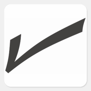 Adesivo Quadrado Vinhetas Pretas