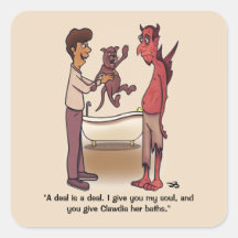 Vinhetas quadradas da Clawdia