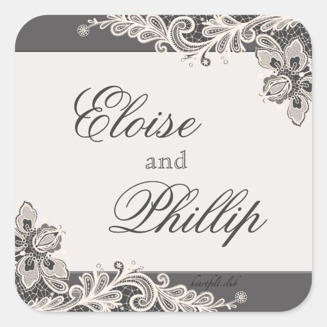 Adesivo Quadrado Vinhetas Romance de Quadros Alcalços (Frente)