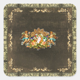 Adesivo Quadrado Vintage 114