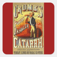 Vintage Advertising Inhaler Cure Catarration
