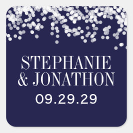 Adesivo Quadrado Vintage Cinzas de Chrysanthemum Floral e Peach