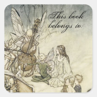 Vintage Faerie Book Plate