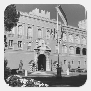 Adesivo Quadrado Vintage Mônaco Principalmente Palácio