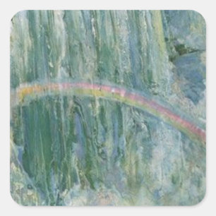 Adesivo Quadrado Vintage Niagara Falls