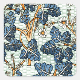 Adesivo Quadrado Vintage Vine