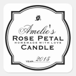 ADESIVO QUADRADO VINTAGEM MODERNA | SOAP E CANDELA PERSONALIZADOS