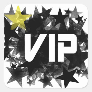 ADESIVO QUADRADO VIP