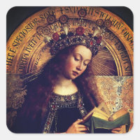 Virgem Maria - Gent Altarpart de Jan van Eyck