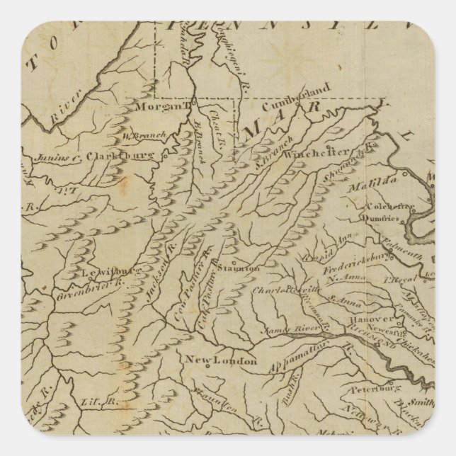 Adesivo Quadrado Virgínia 12 (Frente)