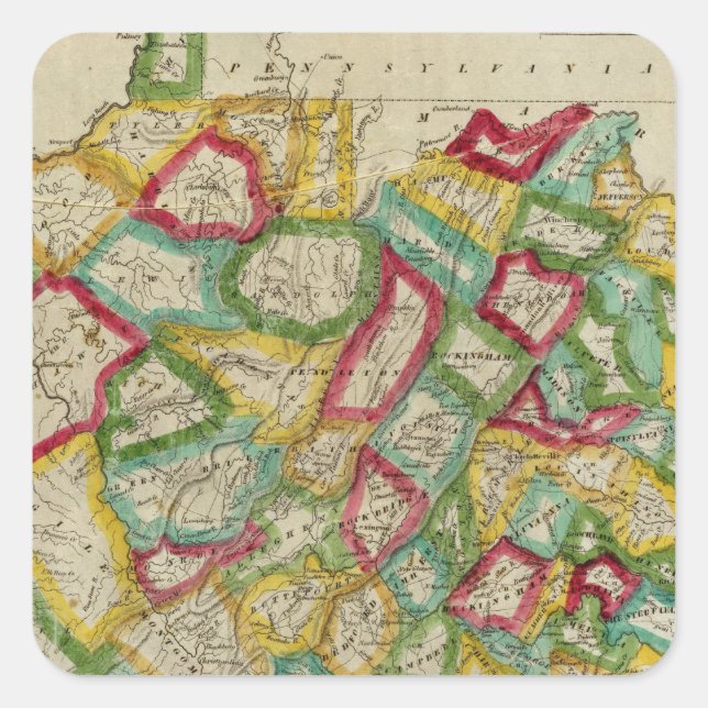 Adesivo Quadrado Virgínia 3 (Frente)