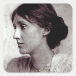Adesivo Quadrado Virgínia Woolf, 1902