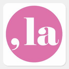 Adesivo Quadrado Vírgula, Kamala Harris.